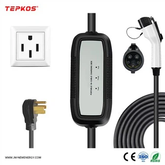 Draagbare auto elektrische oplader