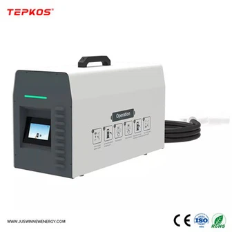 Draagbare snellader voor elektrische auto